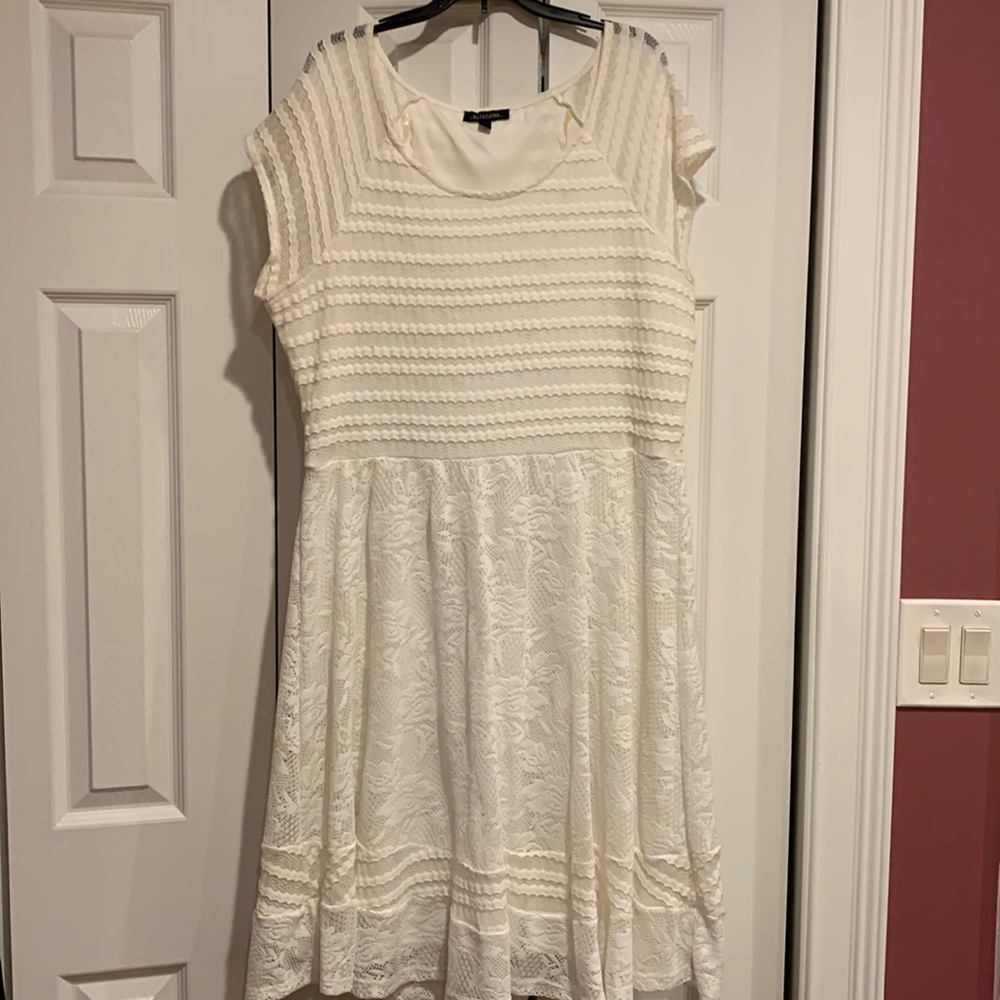 White dress